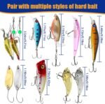 Fishing Advent Calendar 2024 Fishing Lure for Adult Men and Teens, 24 Days Christmas Countdown Tackle Set, Xmas Gift for Dad, Grandpa, Brother or Boyfriend - Image 3
