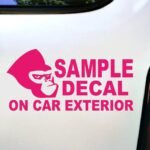 FRENCH BULLDOG ON BOARD - PICK COLOR & SIZE - Dog Breed Frenchie Vinyl Decal Sticker C - Image 4