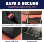 Active Pets Premium Dog Car Seat Cover for Trucks, Sedans & SUVs - Waterproof Backseat Protection for Dog Travel - Puppy Essentials - Image 6