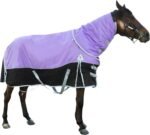 Waterproof Horse Turnout Blankets Horse Blanket Winter Waterproof,400g Warm Cotton Filling Liner 1600D Premium Turnout Horse Blanket,Medium Weight Waterproof Blanket 78inches145cm - Image 4