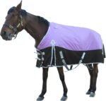 Waterproof Horse Turnout Blankets Horse Blanket Winter Waterproof,400g Warm Cotton Filling Liner 1600D Premium Turnout Horse Blanket,Medium Weight Waterproof Blanket 78inches145cm - Image 5