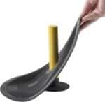 Rubber Horseshoes Game Set for Outdoor and Indoor Games - Perfect for Tailgating, Camping, Backyard and Inside Fun for Adults and Kids by Hey! Play! Black, 12 X 13.5 X 12" - Image 3