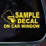 HUSKY ON BOARD Siberian Dog - PICK COLOR & SIZE - Breed Vinyl Decal Sticker A - Image 8