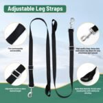 Waterproof Horse Turnout Blanket Horse Winter Blanket 400g Filling with Detachable Neck Cover Size 78 Navy Blue - Image 5