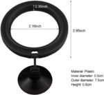 shudyear feeding ring, prevents water turbulence from washing food into The filter, practical round floating food for peacock fish, goldfish and other small fish (1 pc) - Image 3