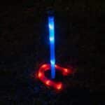 After Dark Illuminated Horseshoes - Complete with 2 Weighted Blue LED Horseshoes, 2 Weighted Red LED Horseshoes and 2 LED Stakes. Perfect for Play Both Day or Night. - Image 5