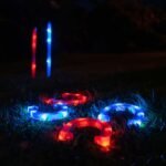 After Dark Illuminated Horseshoes - Complete with 2 Weighted Blue LED Horseshoes, 2 Weighted Red LED Horseshoes and 2 LED Stakes. Perfect for Play Both Day or Night. - Image 6