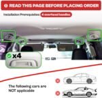 OJYDOIIIY Fishing Rod Holder for Car, Fishing Pole Storage Inside Carrier Racks for Vehicles like SUV,Truck,Van - Image 5