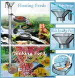 Aquarium Fish and Shrimp Feeding Dish Set, Fish Shrimp Feeder Tube Kit, Perfect for Easy and Feeding of Your Aquatic Pets, with Fish Feeding Ring and Cleaning Brush - Image 8