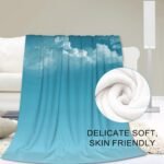 Horse Blanket,Animal Flannel Throw Blankets,Soft Warm Lightweight Cozy Plush Horses Throws for Bedroom Sofa Home Decor Gifts for Women Girls 50"x60" - Image 8