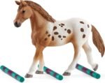 Schleich Horse Club, Horse Toys for Girls and Boys, Lisa's Tournament Training Horse Set with Appaloosa Horse Toys, 17 Pieces, Ages 5+ - Image 6