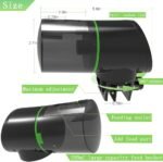 Automatic Fish Feeders,【Upgraded Version】 Digital Auto Fish Turtle Feeder for Aquarium and Fish Tank, USB Rechargeable Timer Fish Feeder Fish Food Dispenser - Image 4