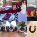 Honbay 24PCS Horseshoe Shaped Blank Unfinished Wood Discs Slices for DIY Crafts - Image 7