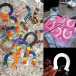 Honbay 24PCS Horseshoe Shaped Blank Unfinished Wood Discs Slices for DIY Crafts - Image 8