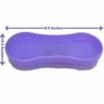Intrepid International Magic Horse Brush, for Horse Grooming Kit w/Durable Plastic Bristles, Horse Brushes for Grooming, Light Purple - Image 4