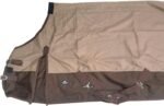 1200Denier Waterproof and Breathable Horse Sheet TGW RIDING Horse Blanket Standard Neck Turnout Sheet (78", Tan/Brown) - Image 3