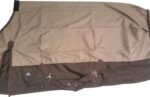 1200Denier Waterproof and Breathable Horse Sheet TGW RIDING Horse Blanket Standard Neck Turnout Sheet (78", Tan/Brown) - Image 4