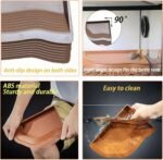 3PCS Tortoise Food Water Bowls with Ramp Leaf Tortoise Food Dish Reptile Food Water Bowls Reptile Bathing Pool Aquarium Ornament for Gecko, Snake, Turtle, Bearded Dragon, Lizard Small - Image 3