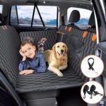 Back Seat Extender for Dogs-Supports 400lb,Waterproof Dog Car Seat Cover Hard Bottom-Detachable,600D Heavy Duty Scratch Proof Nonslip Soft,Dog Hammock for Car,SUVs - Image 10