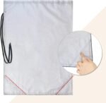 2 Pack Cloth Snake Reptile Bag with Bite Free Pouch Corner Drawstring for Capturing Moving Transporting Hunting Catching Snakes Reptiles to Vet or Travel - Image 2