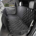 4Knines Dog Car Seat Cover for Back Seat with Hammock for Cars and SUVs - Heavy Duty, Non Slip, Waterproof (Regular, Black) - Image 2