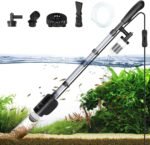 AQQA Aquarium Vacuum Gravel Cleaner Electric Fish & Turtle Tank Water Changer 6 in 1 Multi-functional Aquarium Cleaning Tools Set for Water Cleaning & Circulation (20W, 320GPH) - Image 2