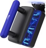 AQQA Magnetic Aquarium Fish Tank Glass Cleaner, Dual-Blades Algae Scraper Glass Cleaner Scrubber, Double Side Floating Aquarium Magnetic Brush for 0.2-0.4 Inch Thick Glass Aquariums Tank (M) - Image 2