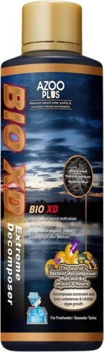 AZOOPLUS BIO XD Extreme Decomposer Nitrifying Bacteria for Freshwater and Saltwater Fish Tank 16.9 Ounces - Image 2