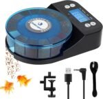 Automatic Fish Feeder for Aquarium - 2024 Upgraded Rechargeable and Precision Fish Feeder Auto Dispenser for Betta Fish & Turtle, Moisture & Proof Vacation Self Feeding(Memory Function) - Image 2