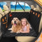 Back Seat Extender for Dogs-Large Space, Dog Car Seat Cover Hard Bottom Holds 400lbs, Dog Car Seat Cover for Back Seat, Waterproof Backseat Cover for Dogs in Car, SUV, Truck - Image 2