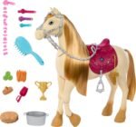 Barbie Toy Horse with Sounds, Music & Accessories, Inspired by Barbie The Great Horse Chase, Horse Moves, Dances & Blinks Eyes - Image 2