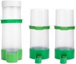 Bird Feeder & Water Dispenser Set, Automatic Bird Feeder, 2PCS 90ml Water Feeder, 1PCS 150ml Food Feeder, BPA Free, for Parrot, Budgie, Lovebirds, Cockatiel - Image 2