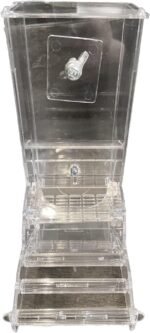 Birds LOVE Feeder, Bird Seed Saver, Don’t Waste Bird Cage Feeder for Small Birds, Finch Canary Parakeet Lovebird Conure Parrotlet - Image 2