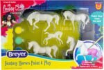 Breyer Horses Stablemates Fantasy Horse Paint Set | 5 Piece Set | 1:32 Scale | Model #4235, Yellow - Image 2