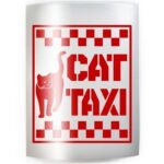 CAT TAXI - PICK COLOR & SIZE - Cat Feline Breed Pet Love Kitty Vinyl Decal Sticker D - Image 2