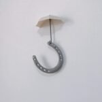 Cast Iron Horseshoe Wall Decor, Medium Horseshoe Sturdy Cast Iron 5 Holes On Each Side for Indoor Or Outdoor - Image 2