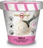 Dog Ice Cream Mix - Just Add Water and Freeze at Home, Powder Mix with Ice Cream Cup and Reusable Lid, Ice Cream Mix for Dogs (Vanilla Flavor), 4.65 oz - Made in USA - Image 2