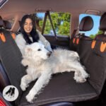 Dog Seat Cover for Back Seat Extender for Dogs Hard Bottom Car Seat Cover for Dogs, Waterproof Dog Hammock for Car Seat Protector for Dogs, Backseat Extender for Dogs, SUV Jeep Truck Dog Bed - Image 2