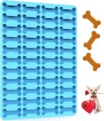 Dog Treat Molds Dog Bone Silicone Molds with Scraper - Bake or Freeze Adorable Homemade Dog Treats in Dog Bone Shapes (L) - Image 2