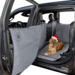Dog Truck Seat Covers for Trucks with Fold Up Seats - Crew Cab Floor Cover with Door Protection - Waterproof Dog Hammock for Truck Back Seat Cover - Truck Dog Seat Cover Back Seat - Image 2