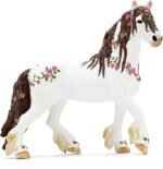 Elf Horse Toy, Farm Animals Garden Decoration, Pretty Horse Toy for Girls and Boys, Lovely Mare Horse Toy Figurine for Kids, It can be Used as Birthday Gifts Party Gifts Cake Decorations - Image 2