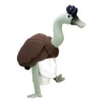 FOAM PARTY HATS: Emu Hat - Handmade Emu Hat - Emu Party Hat - Animal Costume Hat - Photo Booth Props - Bird Party Hat - Crazy Hat Day - Image 2