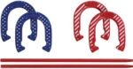 Franklin Sports Horseshoes Set - Metal Horseshoe Game Set for Adults + Kids - Official Weight Steel Horseshoes - Beach + Lawn Horseshoes - American Series - Image 2
