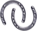 GGTYHAO Cast Iron Horseshoe，for Good Lucky, Durable Cast Iron Medium Horseshoe 5 Holes On Each Side for Wall Hung - Image 2