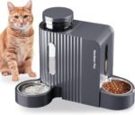 Gardner Pet Automatic Gravity Cat Food Feeder and Water Dispenser Stainless Steel Two-in-One Set Large Capacity Dispenser for Pets Dogs, Puppies, Kittens, Rabbits - Image 2