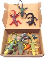 Guaishou Artificial Model Reptile Lizard Animal Figures Kids Gift 12pcs - Image 2