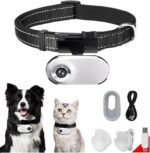 HD 1080P Cat Camera Collar with Video Record Wireless Mini Sport Cam,Small Action Cameras,Body Camera for Pet Supplies/Stuff,Outdoor/Inoor Birthday Gift No WiFi - Image 2