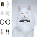 HD 1080P Cat Camera Collar,Dog Camera Collar with 32GB SD Card,Mini Body Cam,Sport/Action Camera with Video Records,Tracker for Outdoor Petsafe,Pet Supplies for Birthday Gift - Image 2
