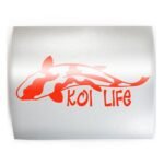 KOI LIFE Breeder Fish Carp Pond Goldfish - PICK COLOR & SIZE - Vinyl Decal Sticker K - Image 2