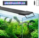 Lominie 20W Aquarium Lights,17-25in Fish Tank LED Light Bar,Full Spectrum Aquarium Plant Light with Timer for Refugium Algae Fish Tank, IP67 Waterproof (Freshwater/17-25IN) - Image 2